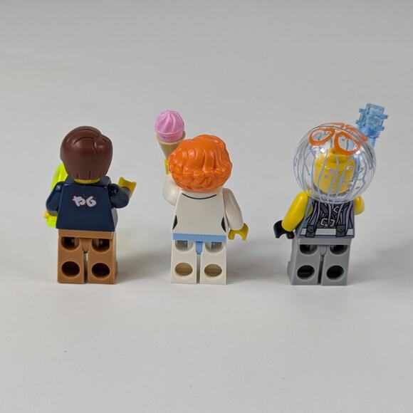 Lego Ninjago Movie 2017 Minifigure Lot Henry njo351 Lauren njo350 Jelly njo352 - Picture 3 of 4